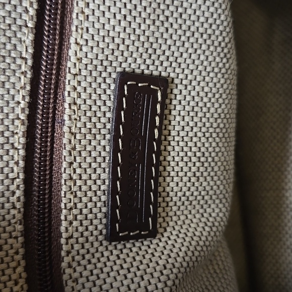 Dooney & Bourke Large Canvas Shoulder Tote Bag - Picture 8 of 17